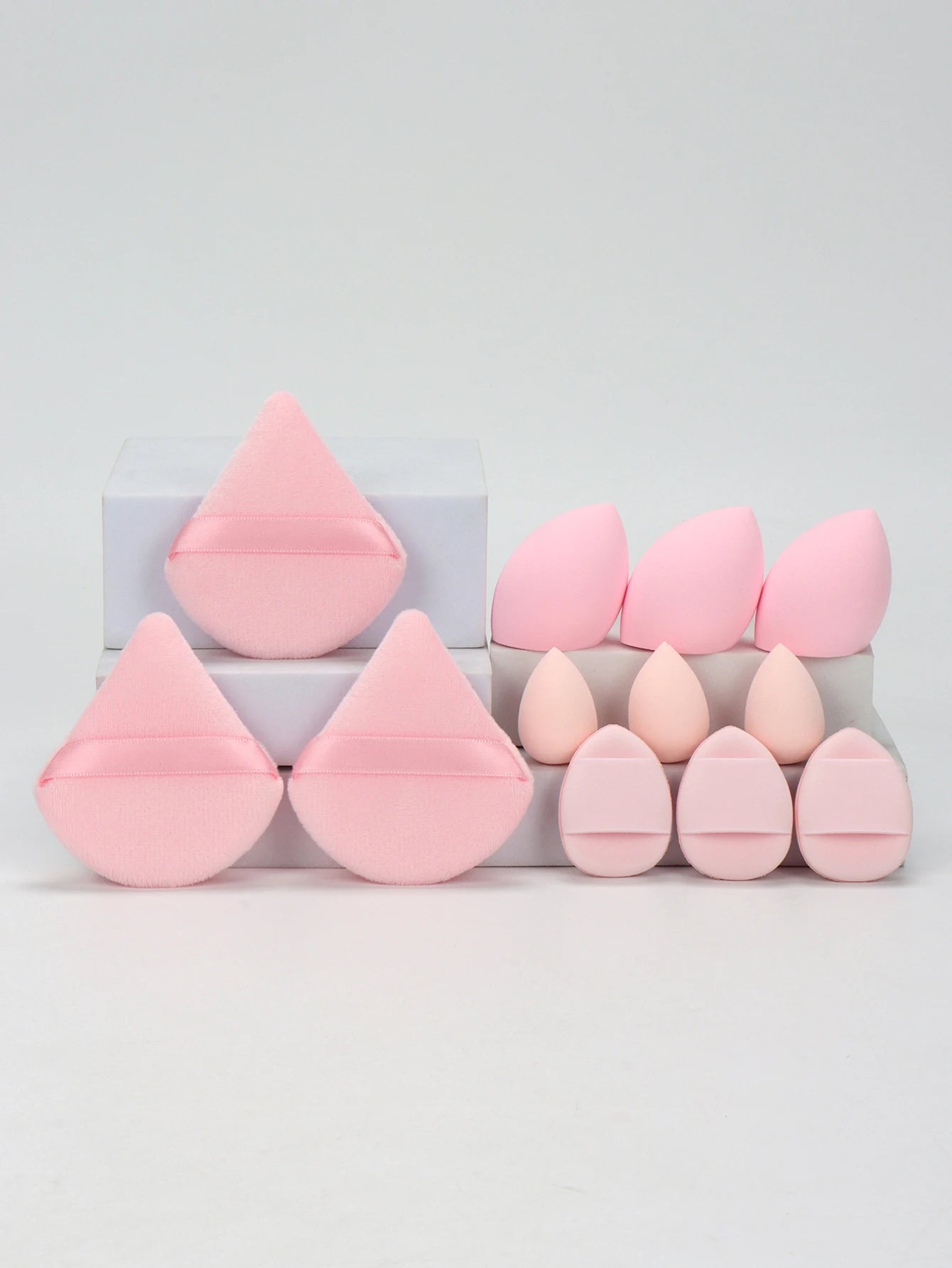 Conjunto de Esponjas de Maquiagem - embeleza - me.com