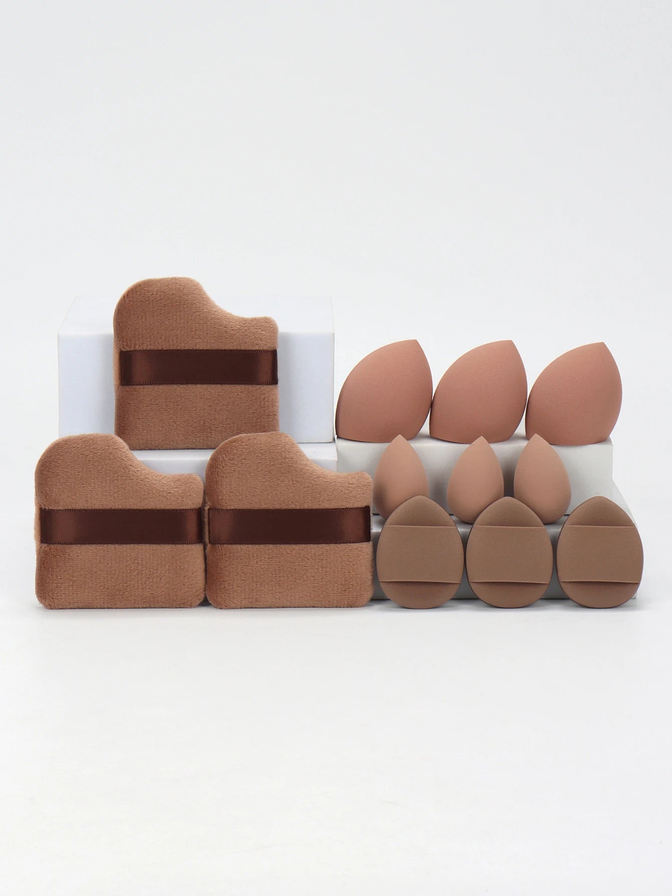 Conjunto de Esponjas de Maquiagem - embeleza - me.com