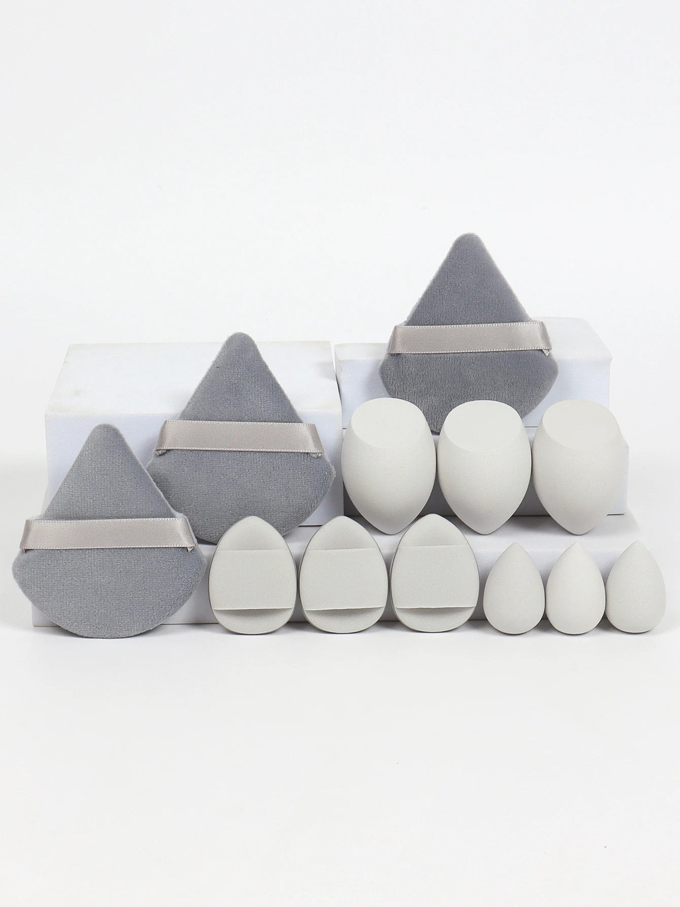 Conjunto de Esponjas de Maquiagem - embeleza - me.com