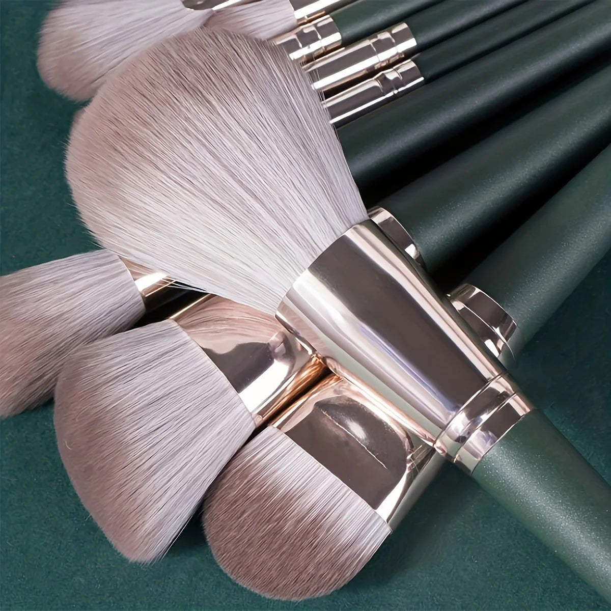 Conjunto de Pincéis de Maquiagem de Luxo - embeleza - me.com