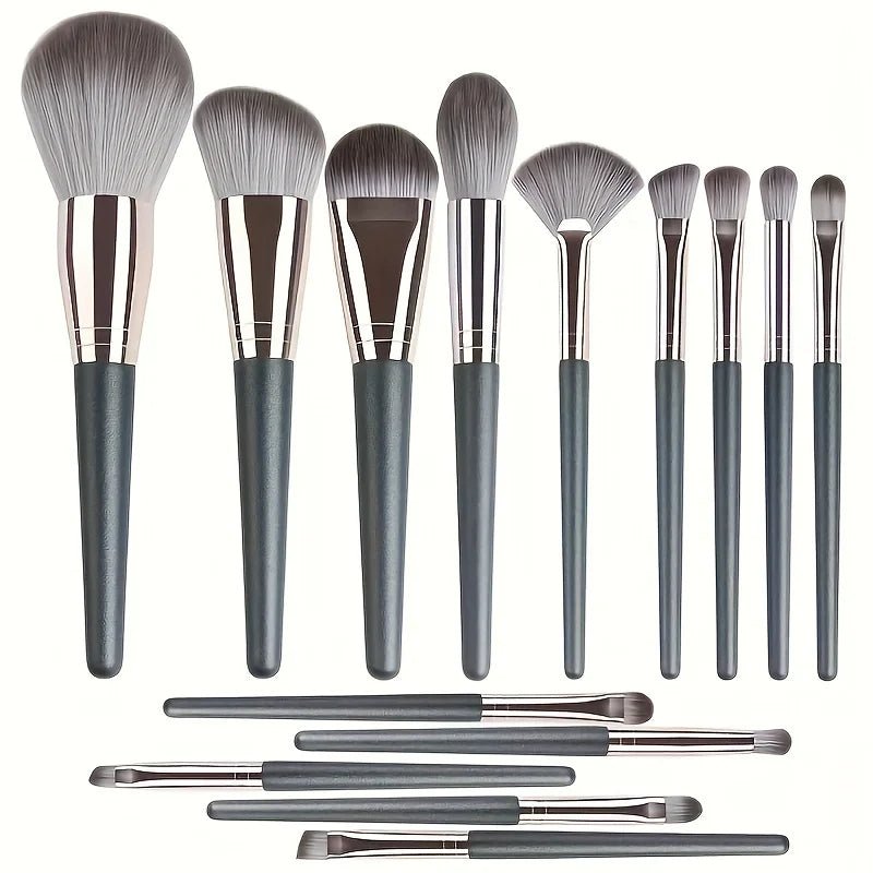Conjunto de Pincéis de Maquiagem de Luxo - embeleza - me.com