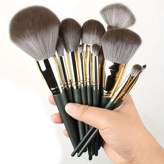 Conjunto de Pincéis de Maquiagem de Luxo - embeleza - me.com
