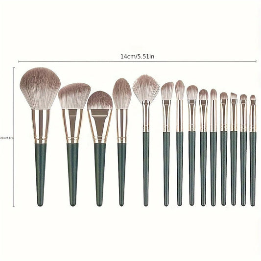 Conjunto de Pincéis de Maquiagem de Luxo - embeleza - me.com