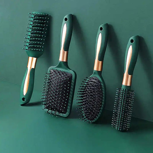 Escova de Cabelo com Almofada de Ar para Massagem no Couro Cabeludo - embeleza - me.com