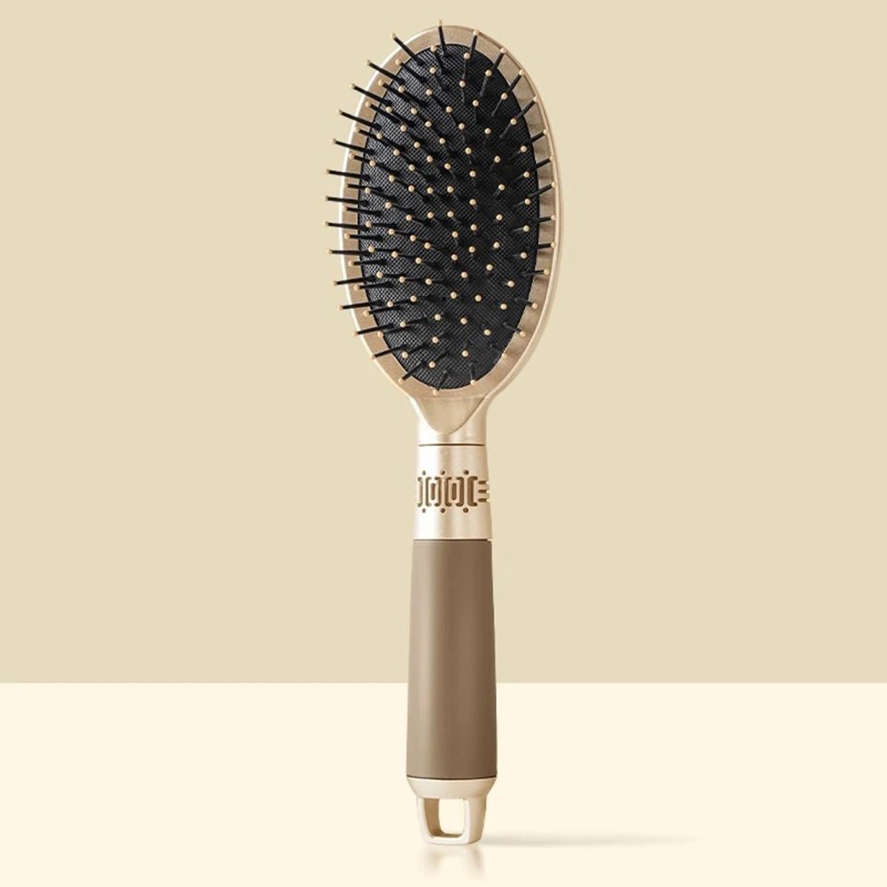 Escova de Cabelo com Almofada de Ar para Massagem no Couro Cabeludo - embeleza - me.com