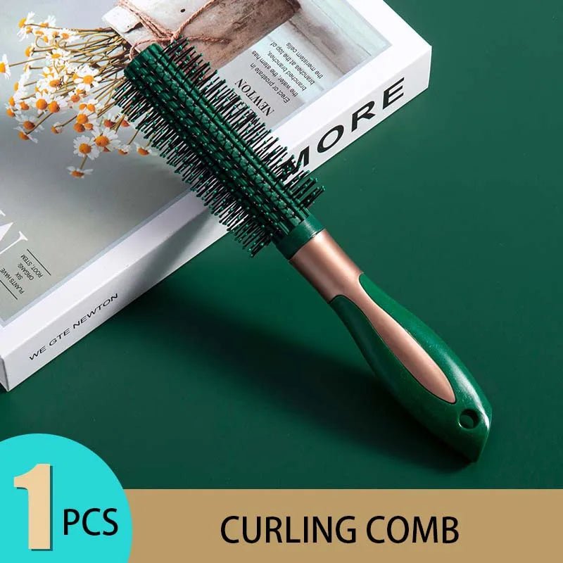 Escova de Cabelo com Almofada de Ar para Massagem no Couro Cabeludo - embeleza - me.com