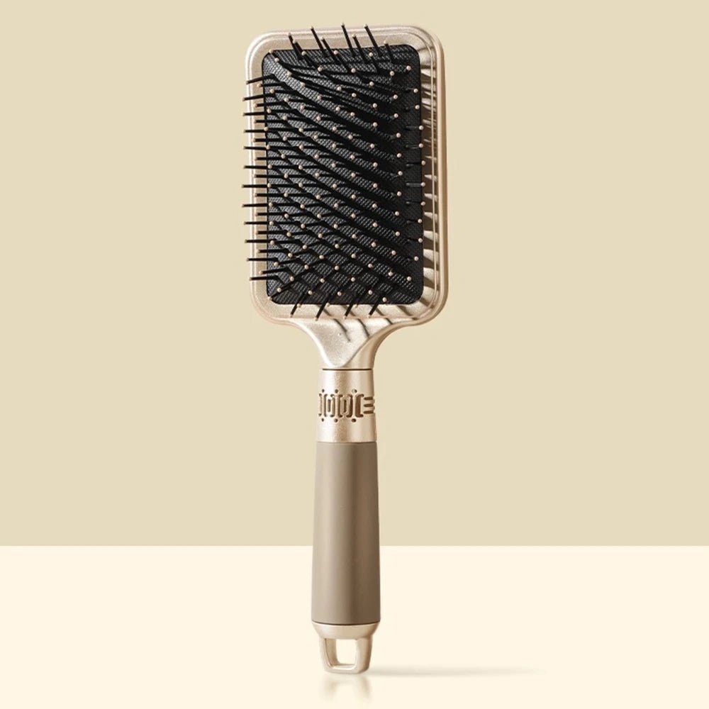 Escova de Cabelo com Almofada de Ar para Massagem no Couro Cabeludo - embeleza - me.com