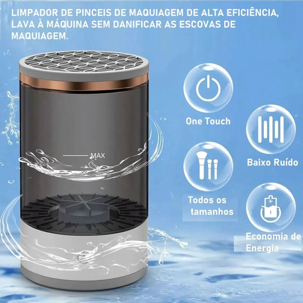Limpador de Pincel Eletrico USB - embeleza - me.com