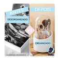 Organizador Maquiagem Giratório 360º - embeleza - me.com